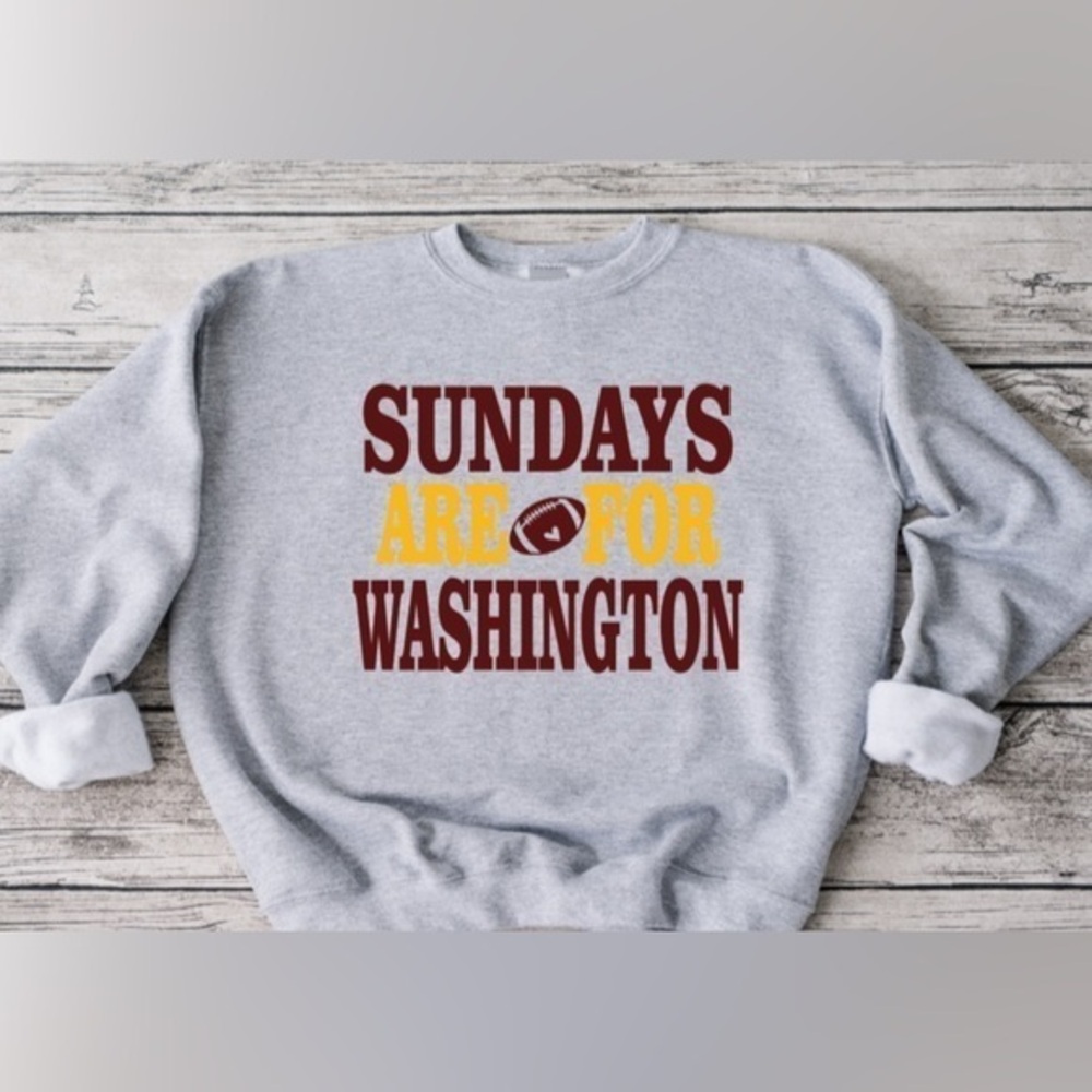 Sundays Are For Washington Crewneck